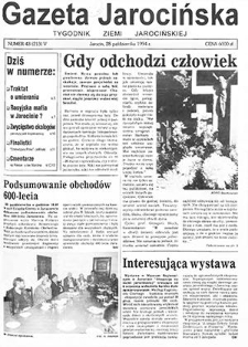 Gazeta Jarocińska 1994.10.28 Nr43(213)