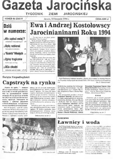 Gazeta Jarocińska 1994.11.18 Nr46(216)