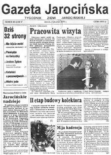 Gazeta Jarocińska 1994.12.02 Nr48(218)
