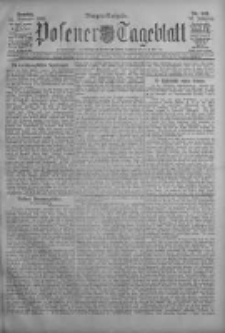 Posener Tageblatt 1908.11.22 Jg.47 Nr549