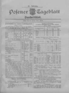 Posener Tageblatt. Handelsblatt 1908.01.22 Jg.47
