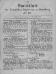 Amtsblatt der Königlichen Preussischen Regierung zu Bromberg. 1880.12.24 No.52