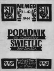 Poradnik dla Pracownik&oacute;w Świetlic Żołnierskich. 1944 R.4 nr41-42