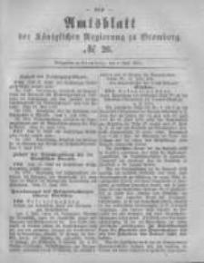 Amtsblatt der K&ouml;niglichen Preussischen Regierung zu Bromberg. 1881.07.01 No.26
