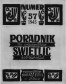 Poradnik dla Pracownik&oacute;w Świetlic Żołnierskich. 1945 R.5 nr57