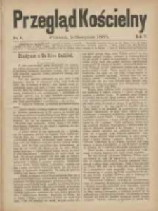 Przegląd Kościelny 1883.08.09 R.5 Nr6