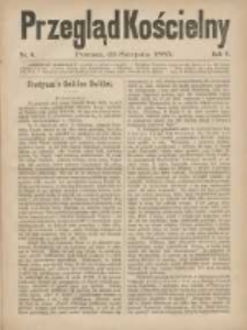 Przegląd Kościelny 1883.08.23 R.5 Nr8