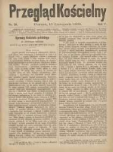 Przegląd Kościelny 1883.11.15 R.5 Nr20