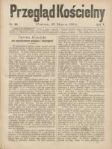 Przegląd Kościelny 1884.03.27 R.5 Nr39