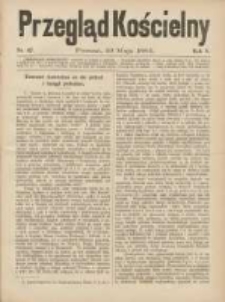 Przegląd Kościelny 1884.05.22 R.5 Nr47