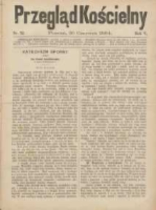 Przegląd Kościelny 1884.06.26 R.5 Nr52