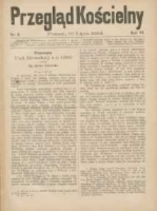 Przegląd Kościelny 1884.07.10 R.6 Nr2