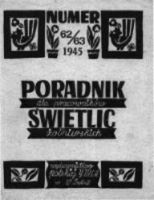 Poradnik dla Pracownik&oacute;w Świetlic Żołnierskich. 1945 R.5 nr62-63