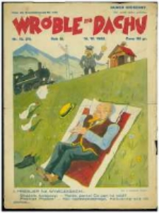 Wróble na Dachu: tygodnik satyryczno-humorystyczny. 1932.04.10 R.3 nr15
