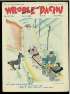 Wróble na Dachu: tygodnik satyryczno-humorystyczny. 1933.11.19 R.4 nr47