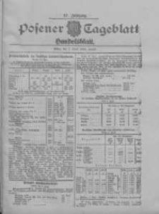 Posener Tageblatt. Handelsblatt 1908.06.01 Jg.47
