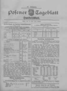 Posener Tageblatt. Handelsblatt 1908.07.14 Jg.47