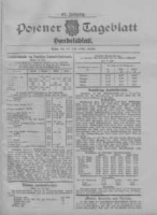 Posener Tageblatt. Handelsblatt 1908.07.16 Jg.47