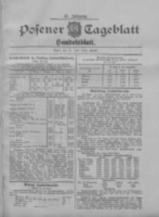 Posener Tageblatt. Handelsblatt 1908.07.21 Jg.47