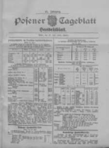 Posener Tageblatt. Handelsblatt 1908.07.22 Jg.47