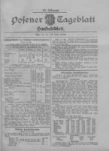 Posener Tageblatt. Handelsblatt 1908.07.25 Jg.47