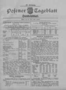 Posener Tageblatt. Handelsblatt 1908.07.28 Jg.47