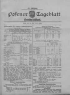 Posener Tageblatt. Handelsblatt 1908.07.29 Jg.47