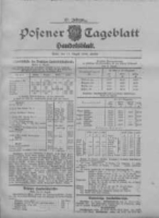 Posener Tageblatt. Handelsblatt 1908.08.14 Jg.47