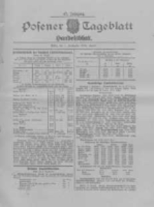 Posener Tageblatt. Handelsblatt 1908.09.01 Jg.47