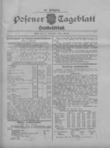 Posener Tageblatt. Handelsblatt 1908.09.19 Jg.47