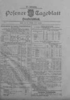 Posener Tageblatt. Handelsblatt 1908.10.23 Jg.47