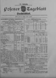 Posener Tageblatt. Handelsblatt 1908.10.28 Jg.47