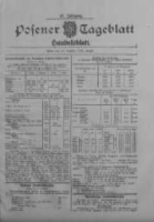 Posener Tageblatt. Handelsblatt 1908.10.30 Jg.47