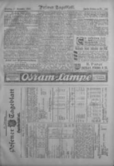 Posener Tageblatt. Handelsblatt 1908.11.16 Jg.47