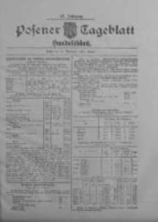Posener Tageblatt. Handelsblatt 1908.11.30 Jg.47