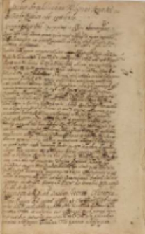 Responsum SRM [Sigismundi III] ad easdem literas electoris [Joachimi Friderici], Warszawa 09.03.1605