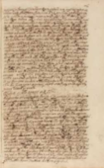Responsum eidem [Joachimo Friderico] nomine SR Mttis [Sigismundi III], Krak&oacute;w 18.07.1605
