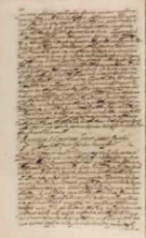 Responsum [Regis Sigismundi III] ad superiores literas Summo Pontifici [Paulo V], Kraków 05.01.1605