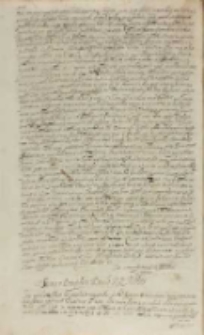 Summo Pontifici Paulo V RMttas [Sigismundus III], Krak&oacute;w 28.10.1606