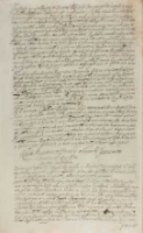 Responsum magistratus Torunensis ad eundem legationem, Toruń [ok. 1606]