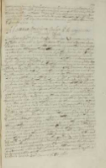 Ad Summum Pontificem Paulum 5m de compositione status Regni [Sigismundus III], Krak&oacute;w 26.11.[1607?]