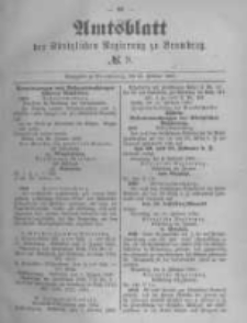 Amtsblatt der Königlichen Preussischen Regierung zu Bromberg. 1890.02.21 No.8