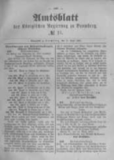 Amtsblatt der K&ouml;niglichen Preussischen Regierung zu Bromberg. 1890.04.11 No.15