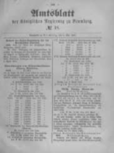 Amtsblatt der K&ouml;niglichen Preussischen Regierung zu Bromberg. 1890.05.02 No.18