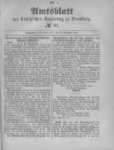Amtsblatt der K&ouml;niglichen Preussischen Regierung zu Bromberg. 1890.11.14 No.46
