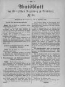 Amtsblatt der K&ouml;niglichen Preussischen Regierung zu Bromberg. 1891.12.31 No.53