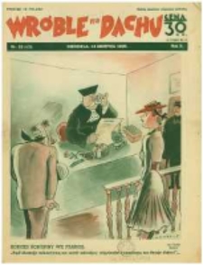 Wr&oacute;ble na Dachu: tygodnik satyryczno-humorystyczny. 1939.08.13 R.10 nr33