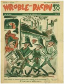 Wr&oacute;ble na Dachu: tygodnik satyryczno-humorystyczny. 1939.08.20 R.10 nr34
