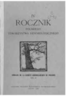 Rocznik Polskiego Towarzystwa Dendrologicznego . 1931 R.4