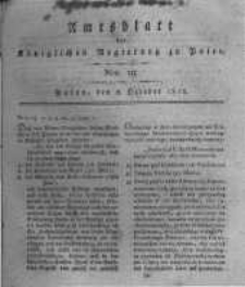 Amtsblatt der K&ouml;niglichen Regierung zu Posen. 1816.10.08 Nro.19